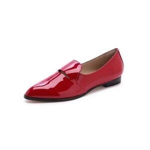 Elizabeth and James Women’s 6B Aly Flat Red Leather Loafers - BRAND NEW!